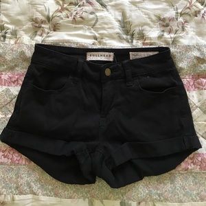 Bullhead Black Shorts